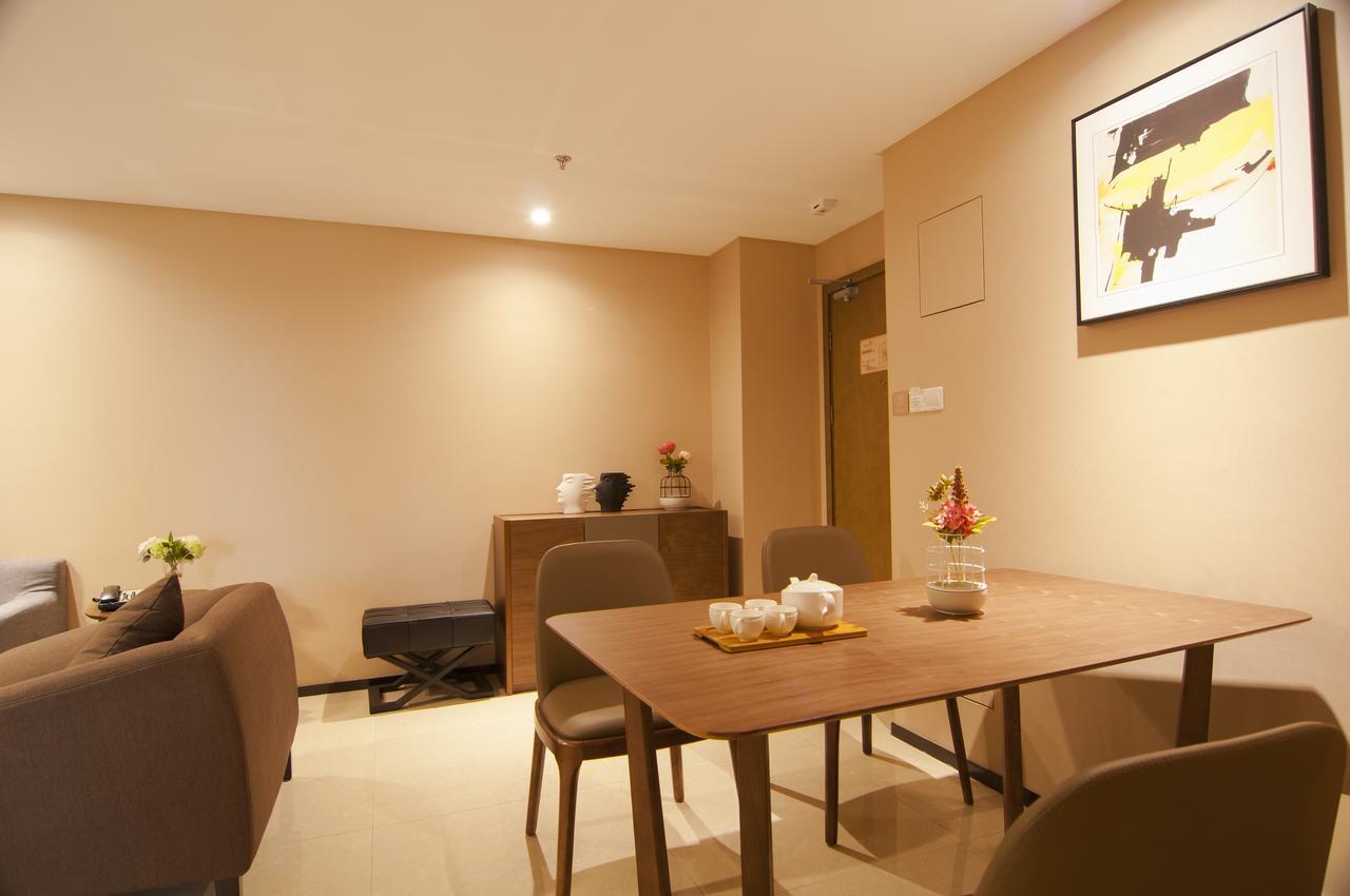Home Plus Suite Hotel And Apartment Wuhan Zewnętrze zdjęcie